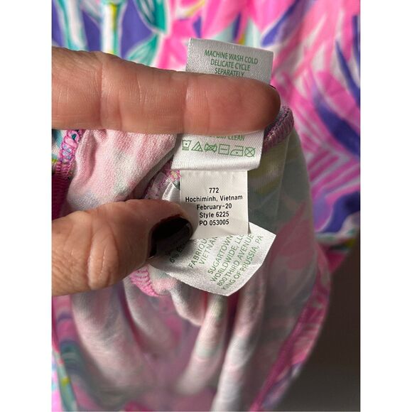 Lilly Pulitzer Ophelia Swing Dress "It Was All a Dream" Sz XXS PREPPY SUMMER VAC - Picture 4 of 5